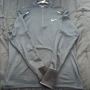 Nike Men's black Performance 3/4 zip
